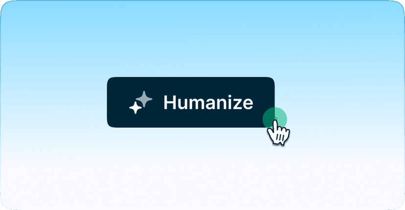 3. Click 'Humanize Text'