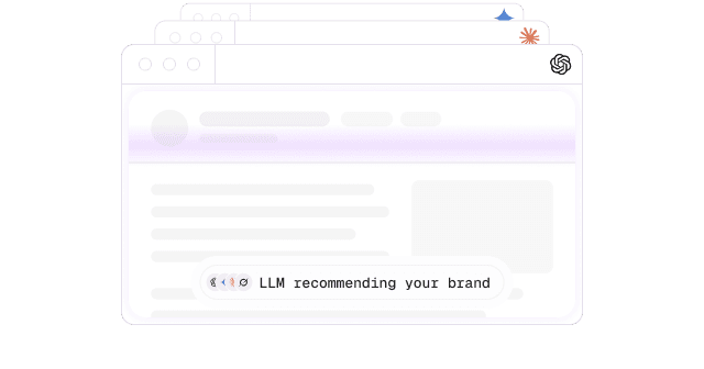 LLM recommending your brand