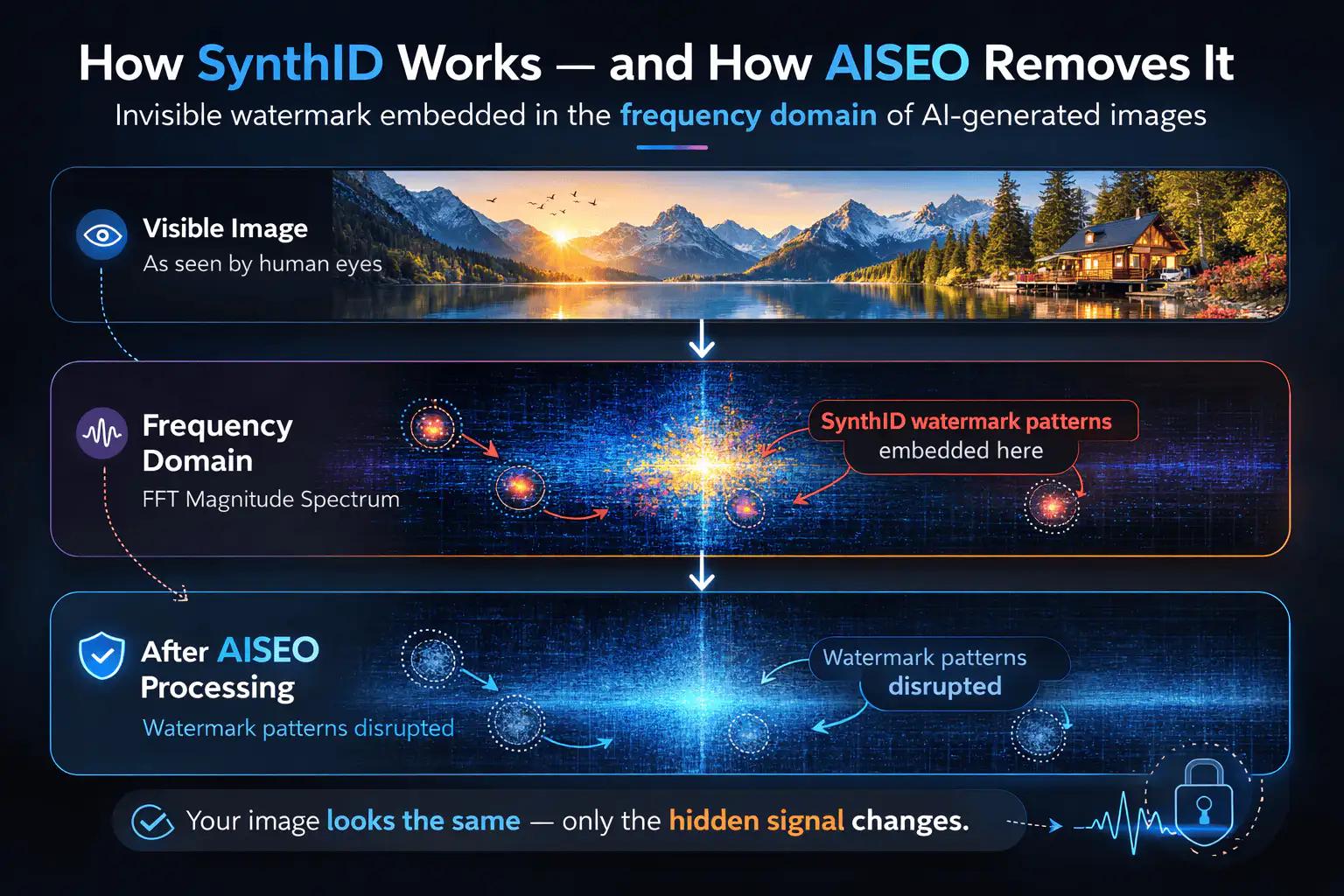 SynthID Removal Visual