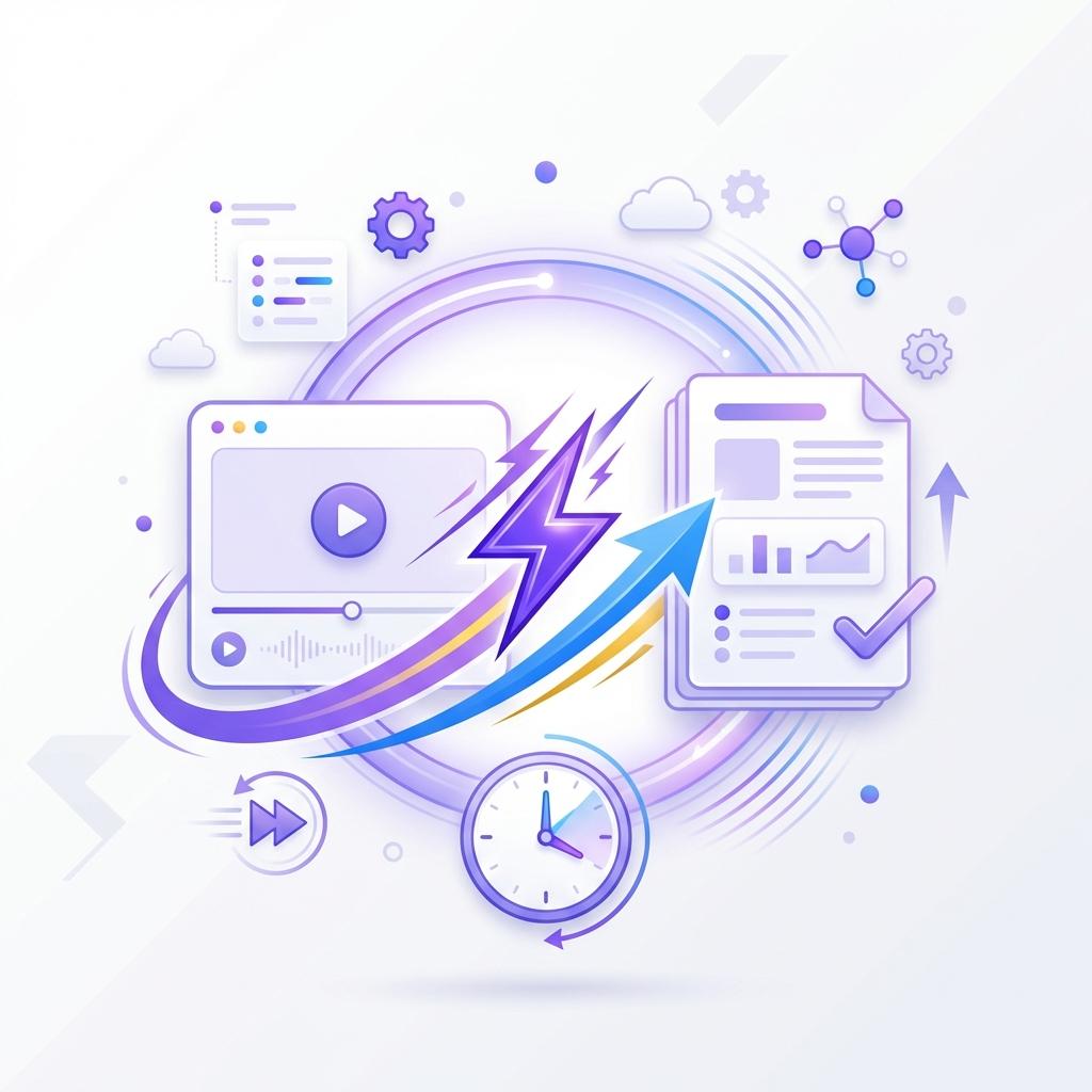 Video Summarizer delivering instant results in under a minute