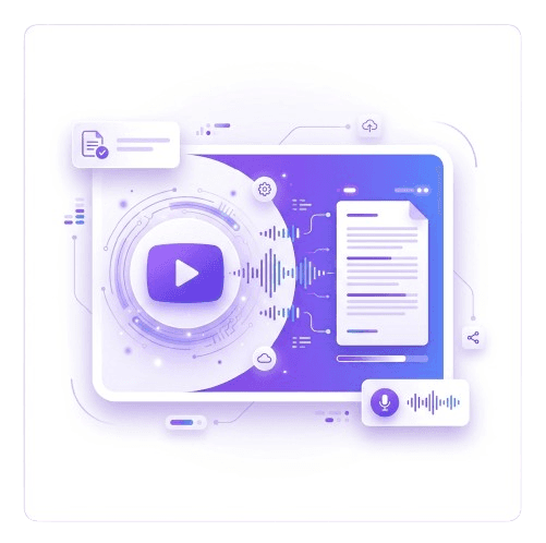 How Video to Text Tool Works - audio processing and speech-to-text conversion
