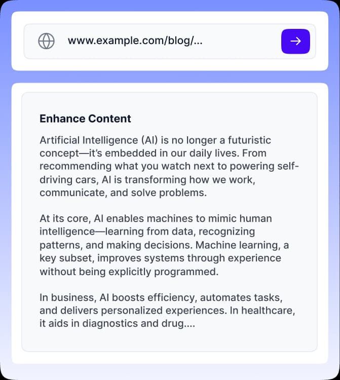 Want to Get Your Content Featured in AI Results Instantly?