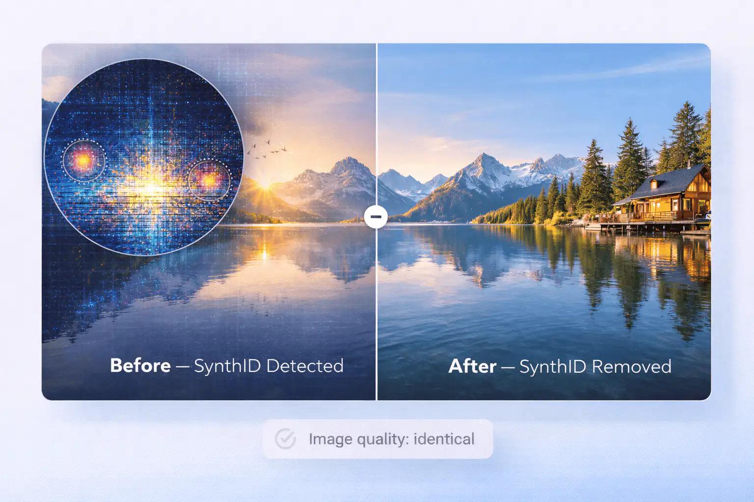 SynthID Removal Visual